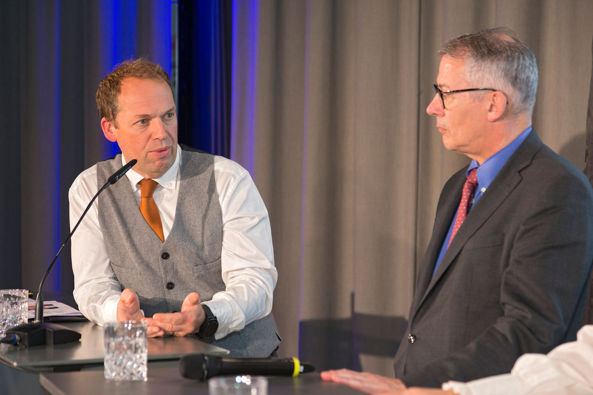 v.l.n.r. Johannes Öhlböck, Harald Schlögel