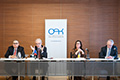 v.l.n.r. Dietmar Bayer, Johannes Steinhart, Christa Rados, Johannes Wancata
